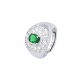 Anello Ersilia - pietra verde